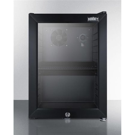 SUMMIT APPLIANCE Summit Appliance SCR114L Compact Commercial Beverage Center Cabinet; Black SCR114L